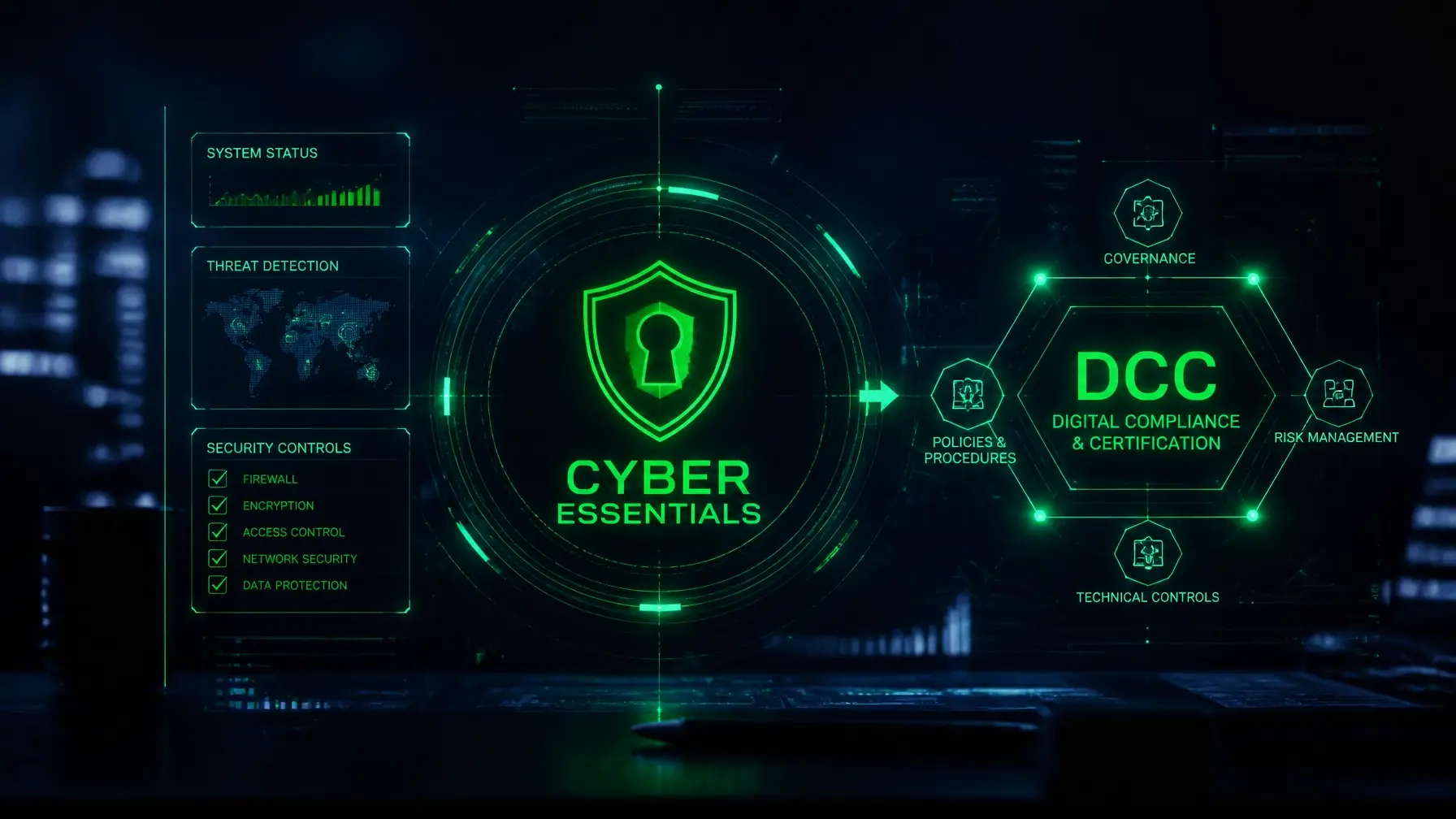 Cyber Essentials vs. DCC: How They Work Together (and Why You Need Both)